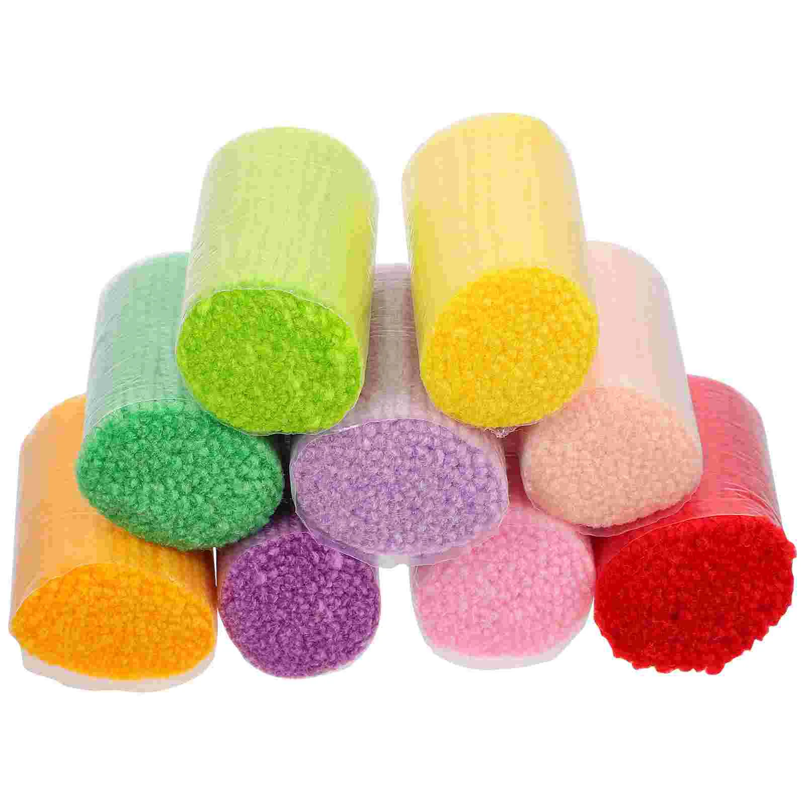 

30 Pcs Segment Embroidery Yarn Crochet Knitting Wool Craft Hook up Weaving Acrylic