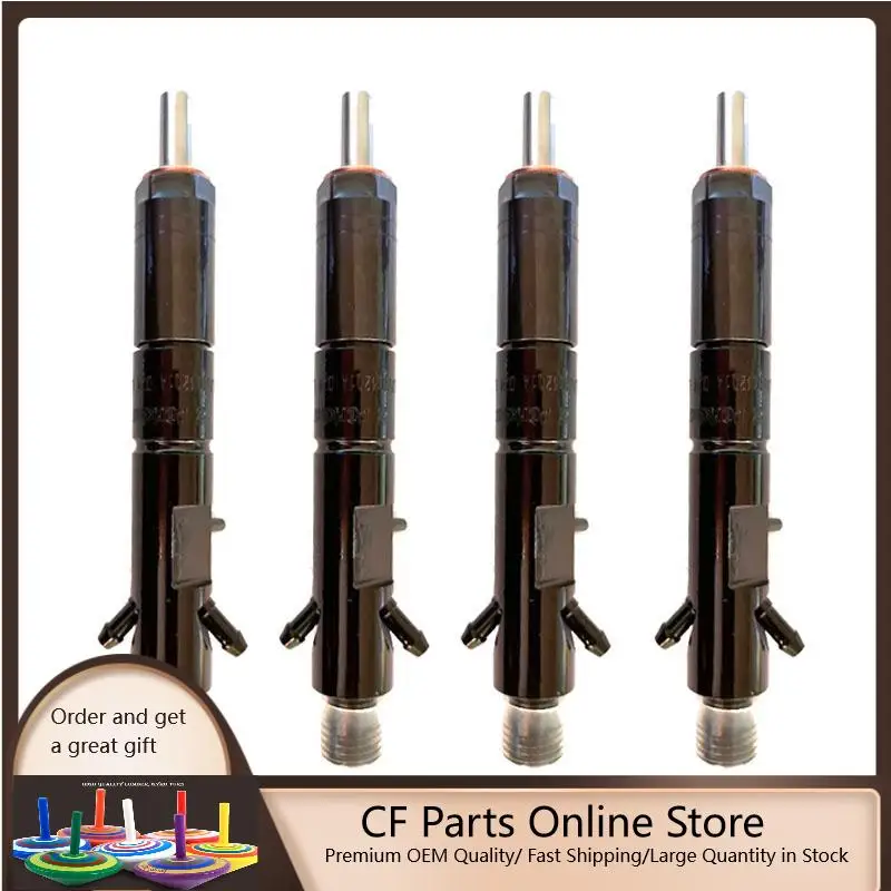 

4PCS Fuel Injector 236-1674 2361674 for Caterpillar Backhoe Loader 414E 416D 416E 420D 420E 422E 424D 428D 428E 430D