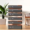 1 Pcs Tool Storage Box ABS Electrician Portable Hierarchical Organization Case Multifunction Household Tools Parts Organizer 6