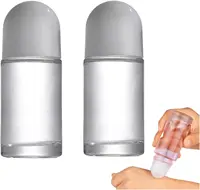 Flacon à bille rechargeable pratique pour aromathérapie, flacon à bille vide pour huiles essentielles, pour soins personnels, cadeau d'aromathérapie 2