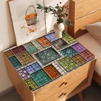 HeroQuest with Stitched New Super Absorbent Coffee Dish Kitchen Absorbent Draining Mat Drying Mat Quick Dry Bathroom Placemat 2