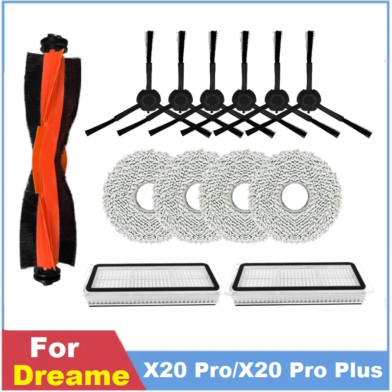 

Запчасти для робота-пылесоса Dreame X20 Pro/X20 Pro Plus
