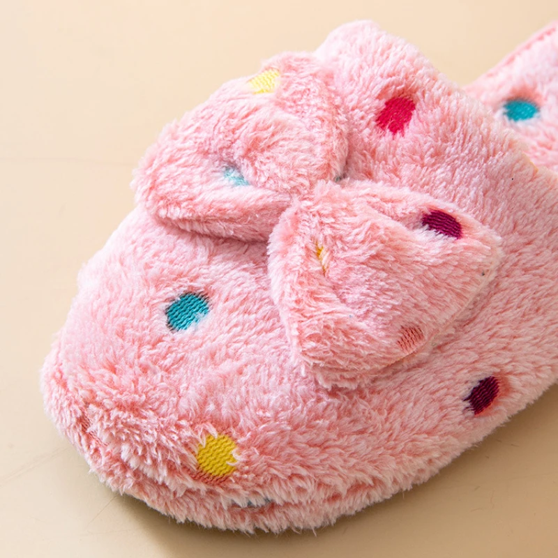 Slippers For Women Cute Cozy Comfy Plush Warm Slip-on Shoes Winter Men Fuzzy Indoor House Sliders 5