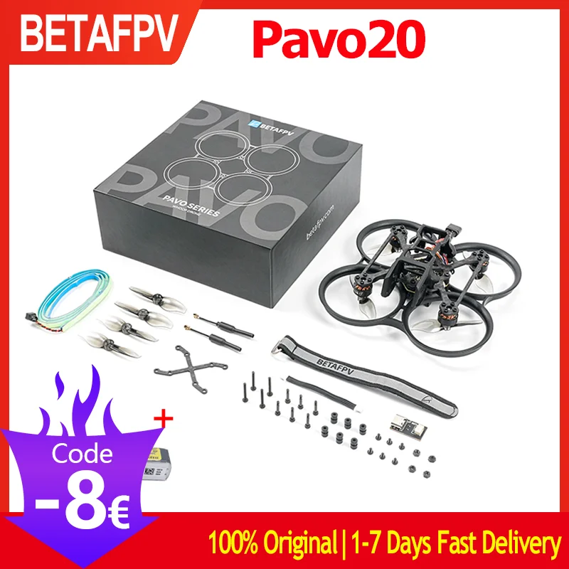 Betafpv Pavo20 Brushless Whoop Quadcopter Mini Racing Drone (Senza Fotocamera/Controller)