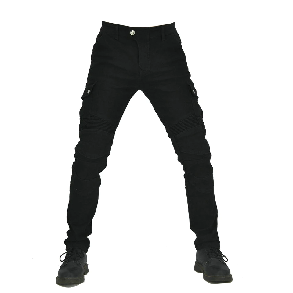 남성용 케블라 오토바이 청바지, 내마모성 강화 보호 라이딩 기어, 봄/가을용 모토크로스 바지