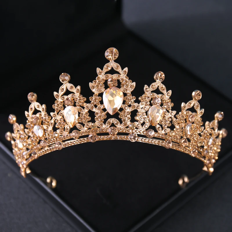Bridal Tiaras And Crowns Rhinestone Prom Diadem Headband Bridal Wedding hair accessory jewelry accessories hair headdress bridal headwear hair band crown