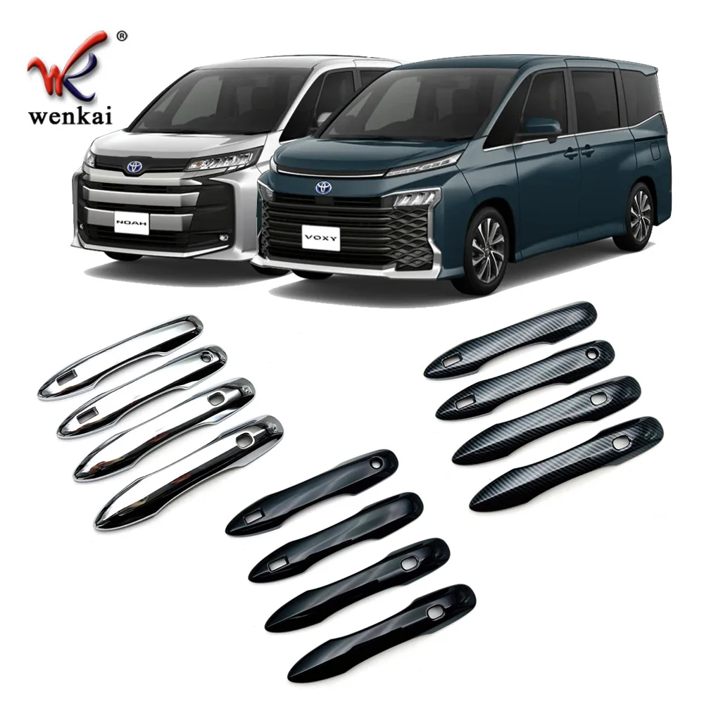 

Автомобильные аксессуары, автомобильные наклейки для Toyota Voxy Ноя 90 2022, хромированная крышка дверной ручки высокого качества из АБС-пластика