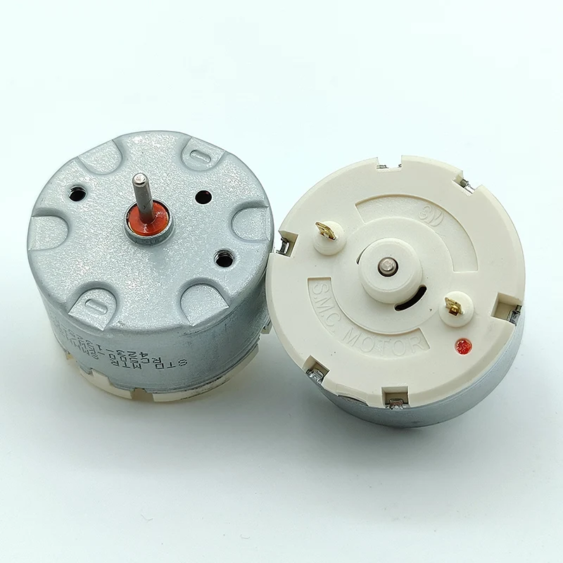 Standard Motor RC500-KN/13500 Mini DC Motor – 6V-12V, 5500 RPM, 32mm Round Spindle | Reversible, 2mm Shaft, For DIY Projects