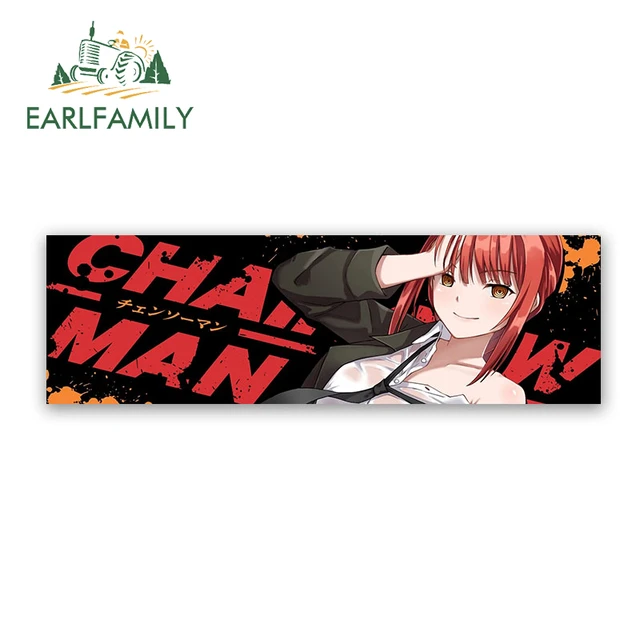 Power Chainsaw Man Anime Weatherproof Sticker 6 Car Decal