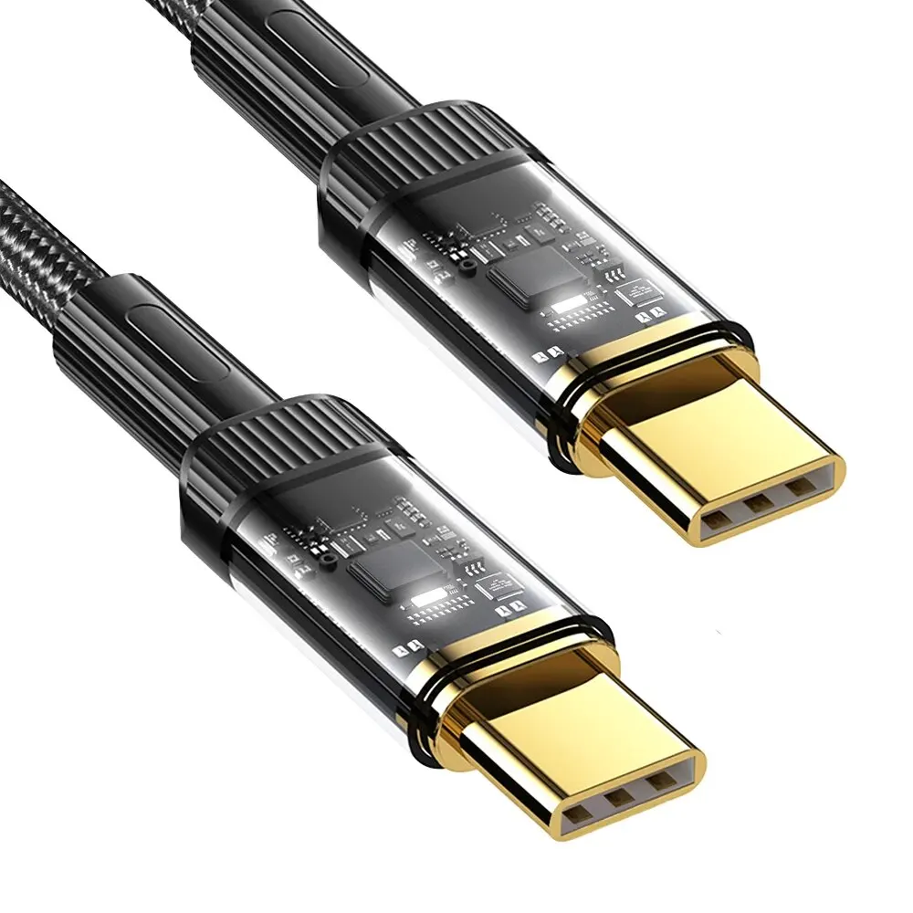 النوع C إلى النوع C: w Pd شفاف وسريع ، لهواتف آيفو...