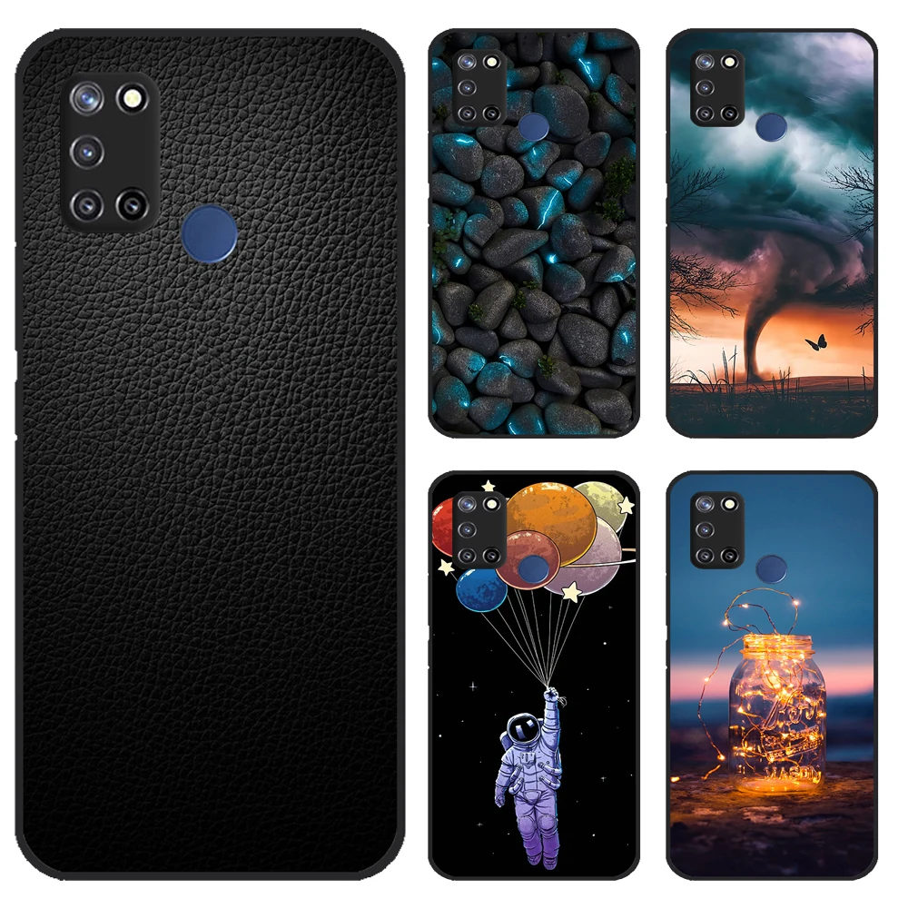 Per Oppo Realme 7I Custodia Sunset Soft Silicon Tpu Cover Posteriore Per Oppo Realme 7I 7 I Rmx2103 Custodie Per Telefoni Fundas Realme7I Bumper 6.5
