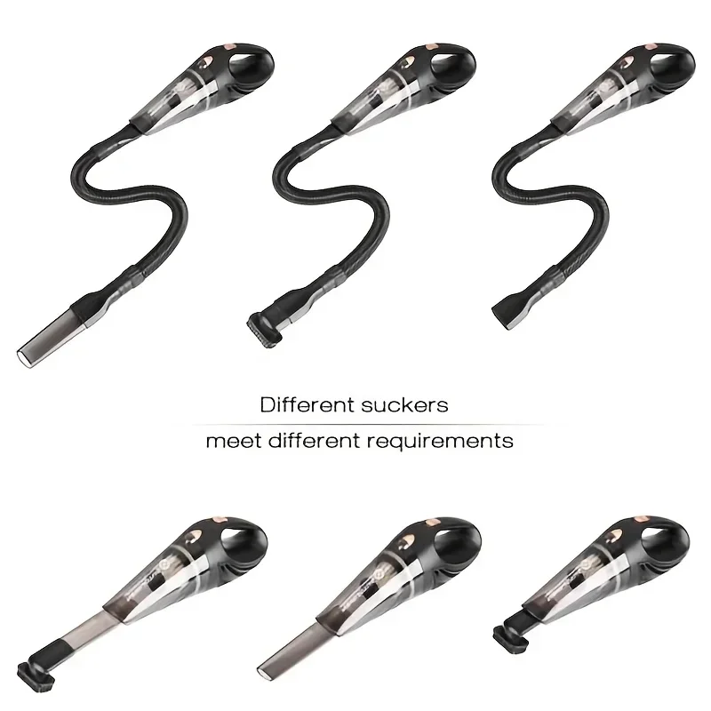 Car Vacuum Cleaner 1 Powerful Cleaning Machine Car Accessories Home Auto Robot Wireless Cleaner Appliance Strong Suction