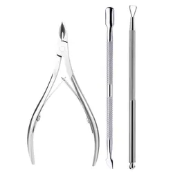 Complete Nail Art Manicure Kit with Sand Files, Buffer, Sponge, Brush, Scissors, and Cuticle Nipper (Nail kit 2)
