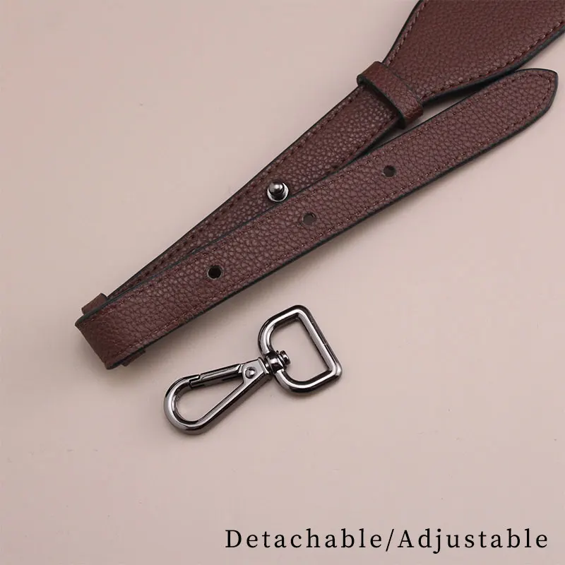 TINBERON Leather Shoulder Strap for Bag Adjustable Bag Strap for Crossbody Luxury Design Replacement Litchi Grain Handbag Straps
