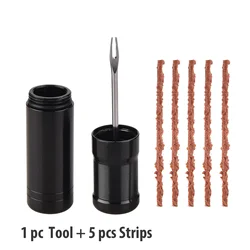 Ultimate Tubeless Tire Repair Kit - Premium Rubber Plugs & Insertion Tool (Set A)