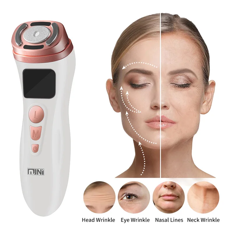 NEW Mini HIFU Facial Machine RF Tightening EMS Microcurrent For Eye