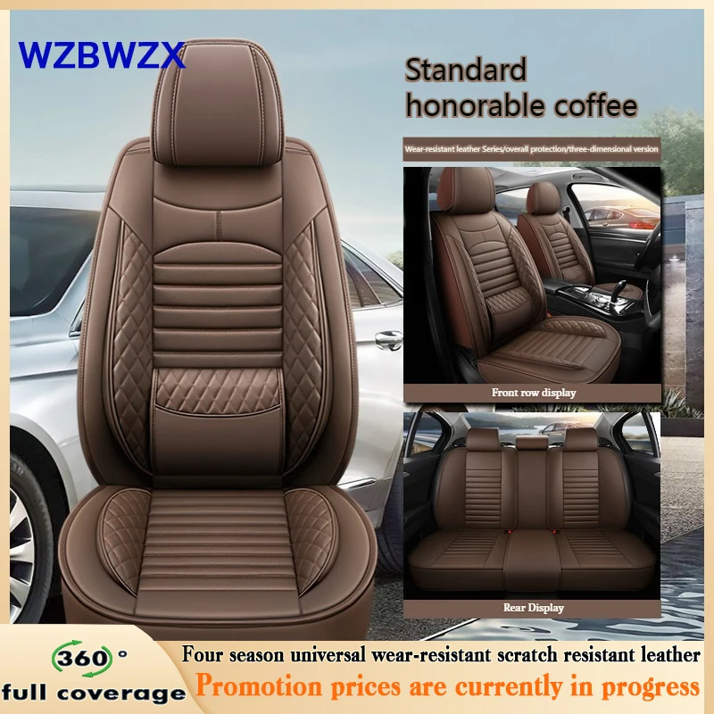 

High-Quality Car Seat Covers For Lifan X60 X50 720 Letu 620 630 530 820 MYWAY X80 620EV 650EV Universal Leather Auto Accessories