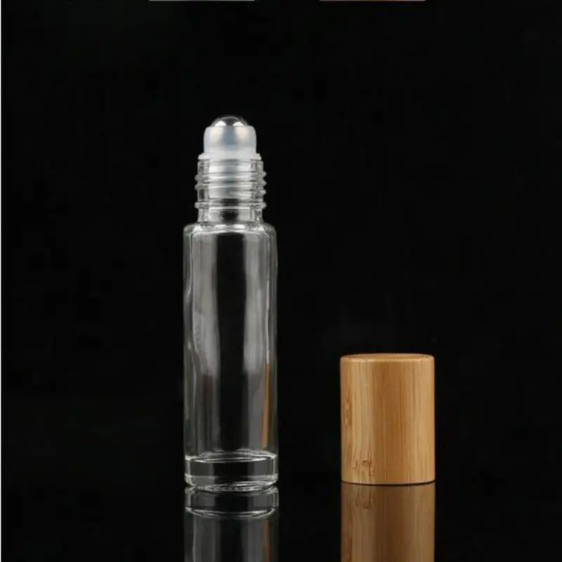 Perfume Bottle 12X 24X 5ML 10ML Glass Essential Oil Roll On Bottles Natural Bamboo Wood Lid Perfume Vials Steel Roller Ball Refillable Portable perfume bottle,perfume atomizer,mini perfume bottle,perfume refill bottle,mini perfume atomizer,refillable bottle,refillable empty bottle,refillable cosmetic bottle,refillable perfume bottle,cosmetic bottle