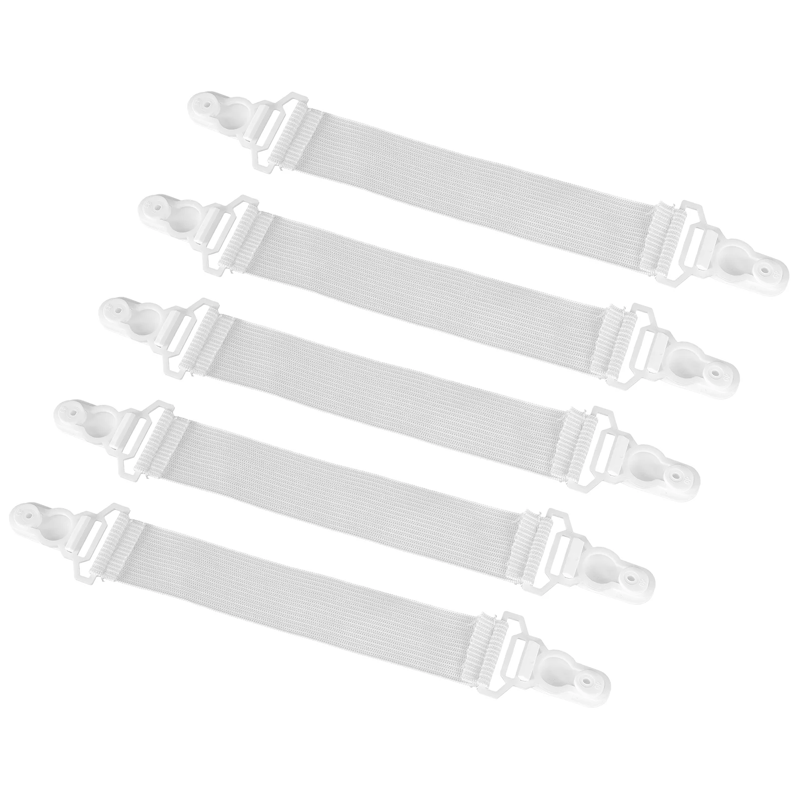 

16pcs Adjustable Sheet Clips Strap Bed Sheet Holder Mattress Gripper Clips
