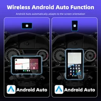 EKIY 5 Inch Motorcycle GPS Screen Rotating Motorcycle Carplay Screen Navigation GPS Monitor Wireless Carplay Android Auto - Image 6