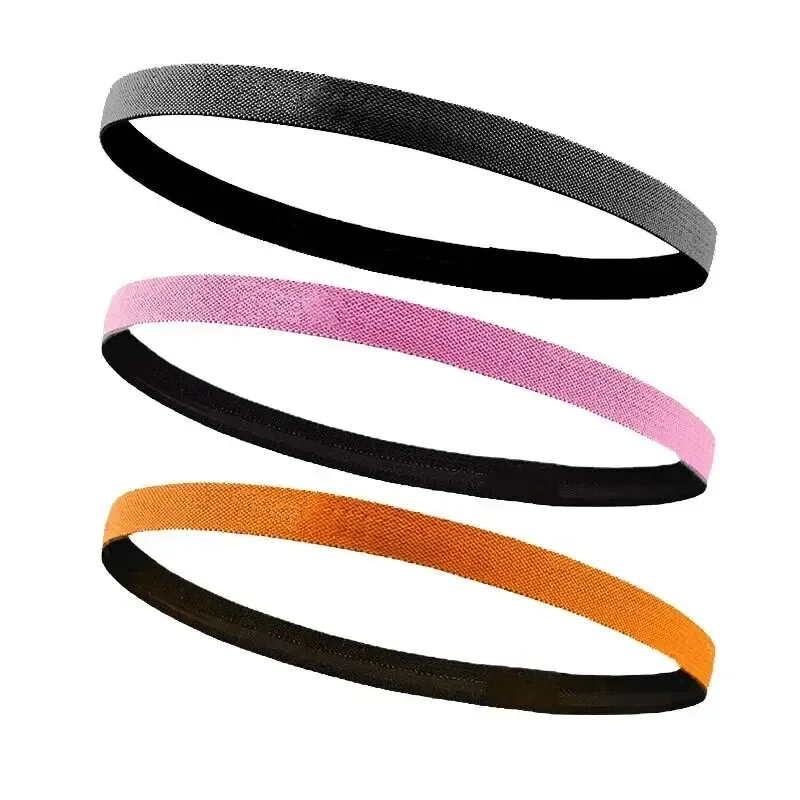Description Picture 3 of item1PC Non-Slip Elastic Sweatband Outdoor Sports Headband Fitness Exercise Yoga Hair Band Football Running Sweatbands for Women Men