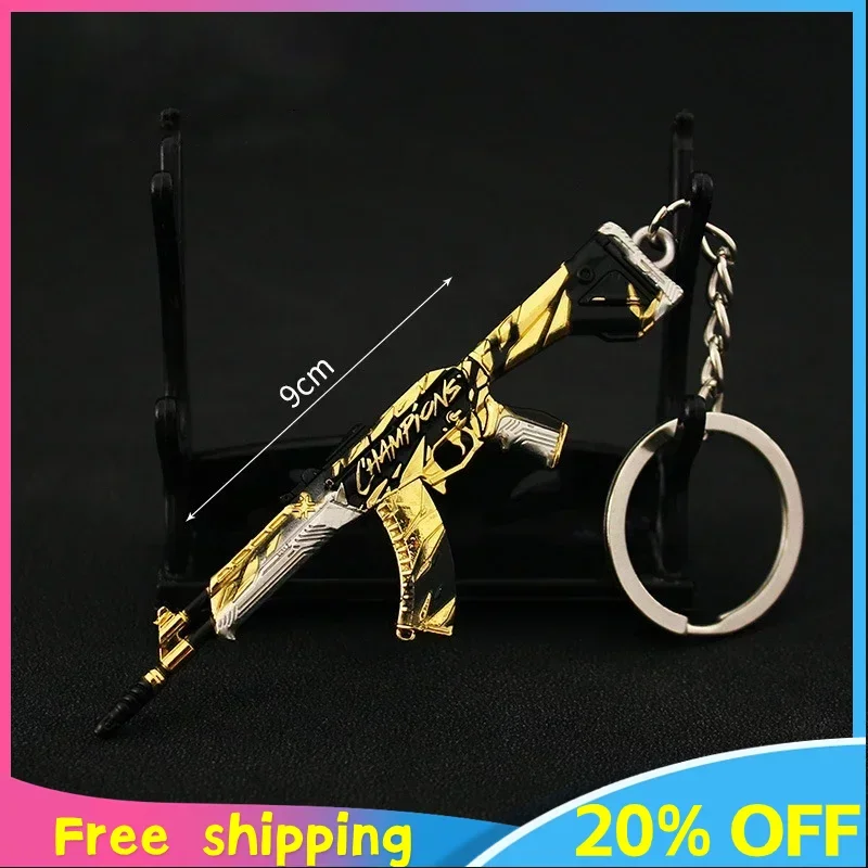 9cm Valorant Game Peripheral Weapon Champions 2021 Skin for Vandal Metal Alloy Model Keychain Material Katana Sword Toy Gift 9cm valorant game peripheral weapon champions 2021 skin for vandal metal alloy model keychain material katana sword toy gift