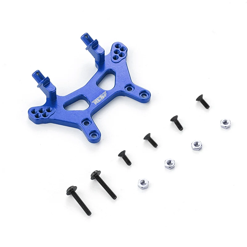 1 Pz 1/16 Anteriore Shock Tower Rc Upgrade Part Lega Di Alluminio Regolabile Rc Anteriore Shock Tower Per Losi Mini-B Mini-T Rc Car