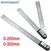 Electronic Protractor 2 IN1 200mm/300mm Digital Angle Ruler Inclinometer Angle Finder Digital Angle Gauge 0-360 Degree 6
