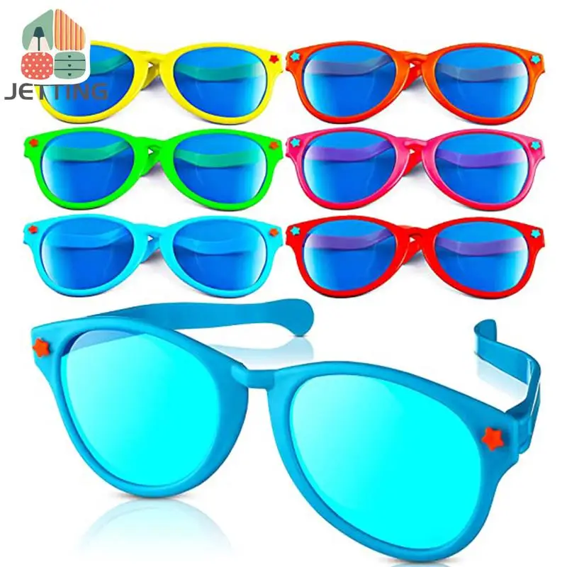 Jumbo Party Sunglasses Plastic Funny Oversized Sunglasses Prop Party Favors for Adults Festival Summer Swim Holiday Supplies party photo props funny sunglasses cosplay glasses