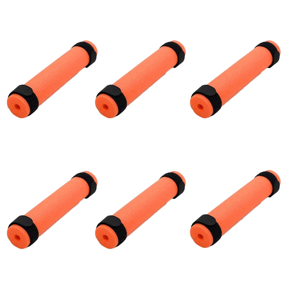 6pcs Fishing Float Tube Sponge Polish The Side Opening Protective Cover For Kayak Prevent Narrow Rod From Going Overboard Parts