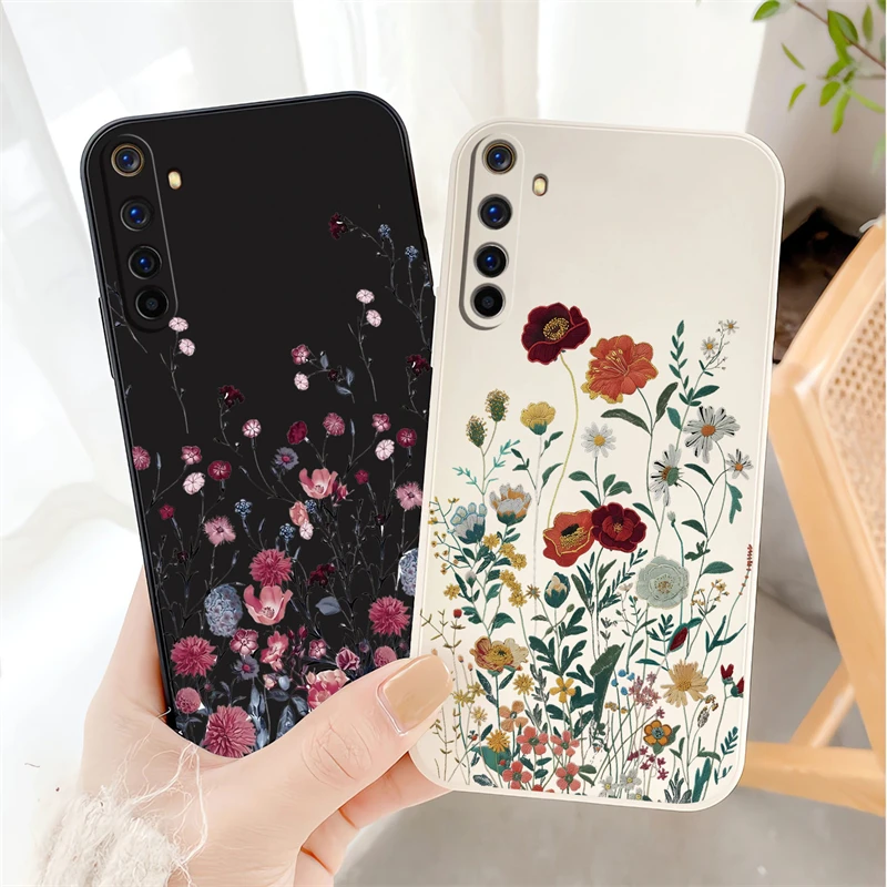 Rose Flower Silicone Shockproof Phone Case - Soft Protective Cover