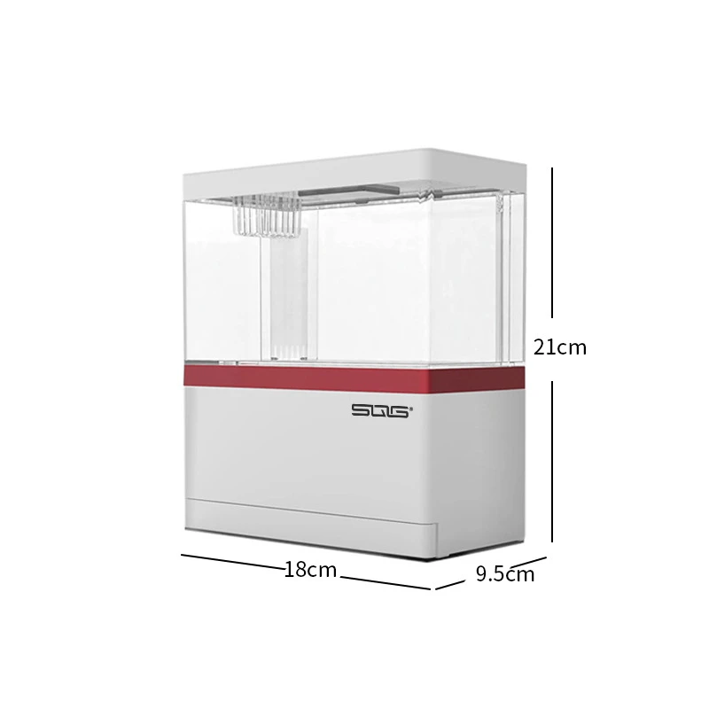 Fish Aquarium mini Self circulating with charging filter desktop living room household water free ecological