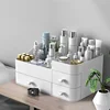 Large Capacity Drawer Make Up Organizer Bathroom Makeup Storage Box Women Skin Care Dressing Table Cosmetic Lipstick Beauty Case 3