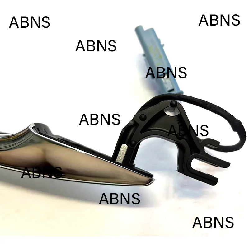 ABNS 블랙 외부 도어 핸들, 푸조 508 408 308S 4008 5008 시트로엥 C5 C6용 센서 키홀이 있는 외부 핸들