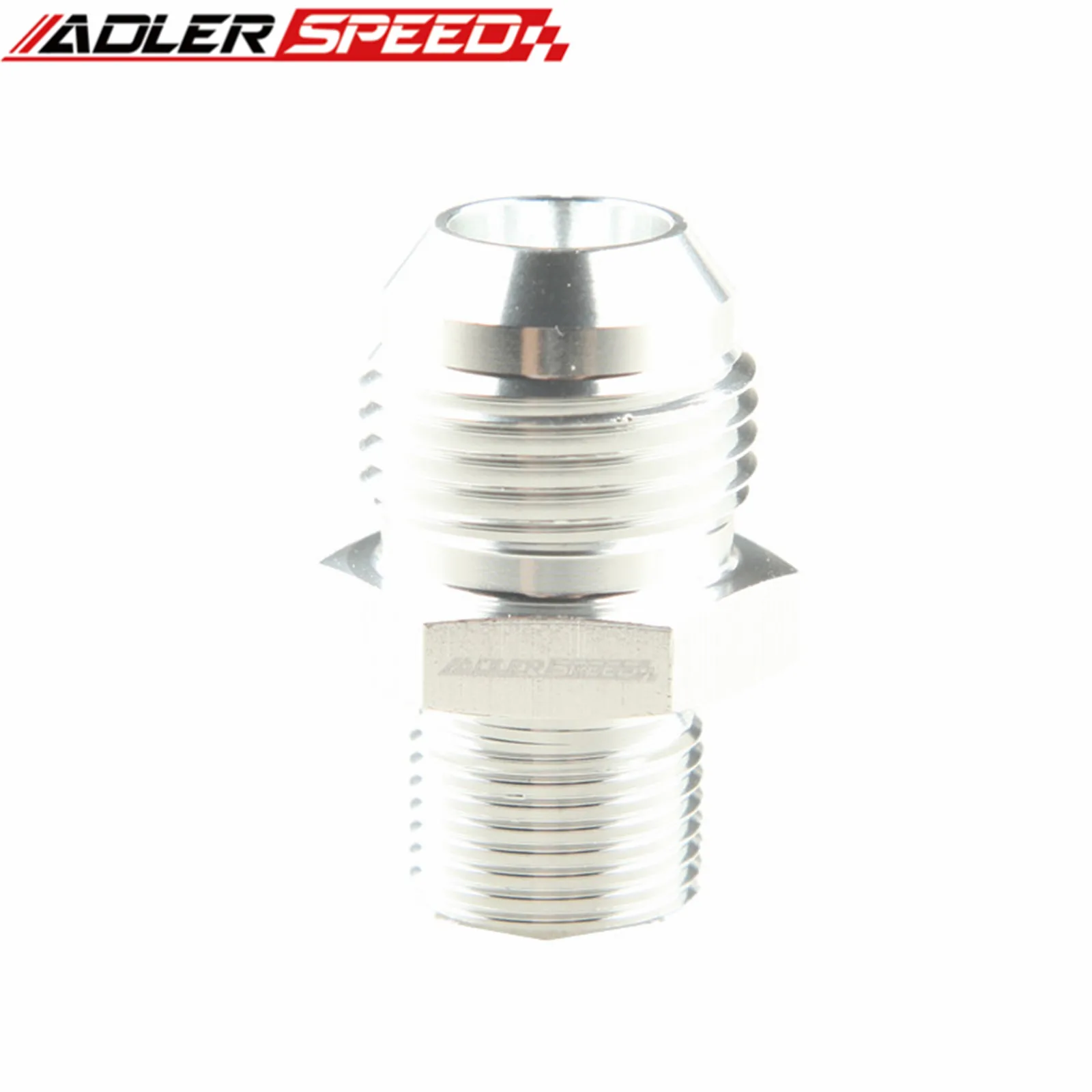 ADLERSPEED 범용 -10 AN AN10 수-1/2 BSP BSPP 스트레이트 어댑터 피팅 검정색/파란색/은색