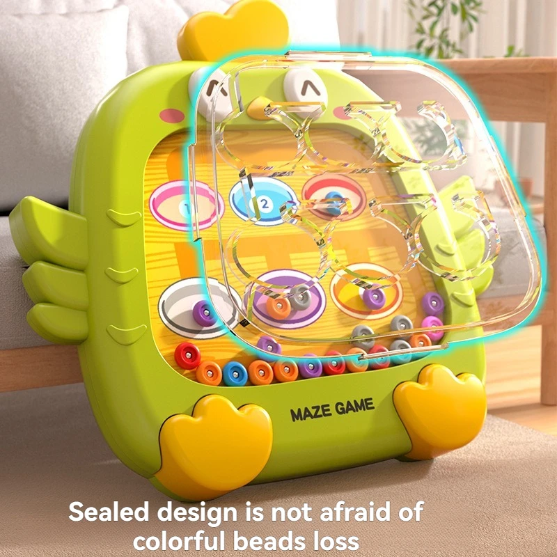 New Board Games Montessori Sorting Games Magnetic Color Number Maze Pen Moving Bead Fine Motor Educational Toys for Kids