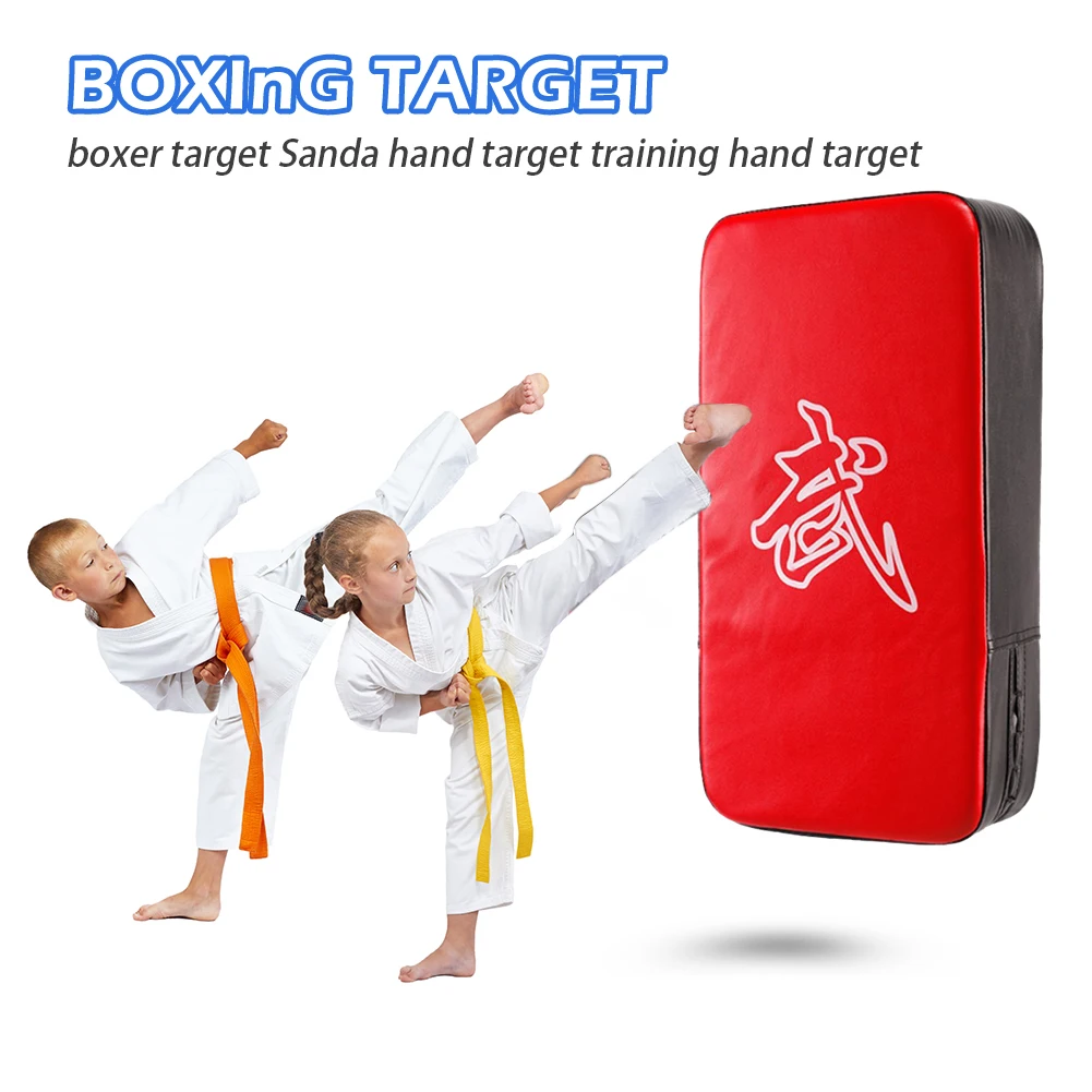 Curved Boxing Bag Sandbags Focus Punching Bags For Taekwondo Muay thai Karate Adults Kids PU Training Paws Pads