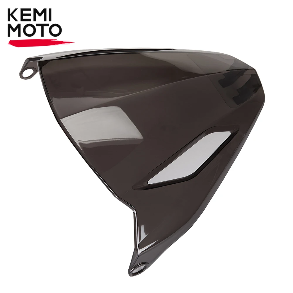 

KEMIMOTO ON-ROAD Gauge Support Shield Spoiler Protector Compatible with Can Am Spyder F3 2015+ 219400531 Dark Smoked