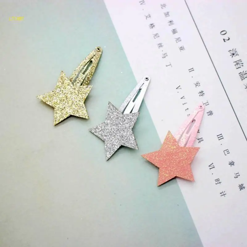 여아용 머리핀 헤어 클립,  헤어 액세서리, 머리 장식, 작은 머리 집게 클립, 6 개