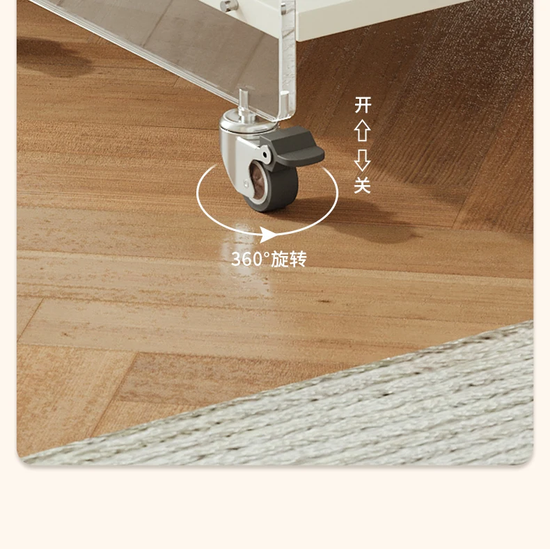 Sofa Edge Movable Living Room Small Coffee Table Creative Small Cart Luxury Bedside Side Cabinet Service 미니협탁 간이 테이블 짱구테이블