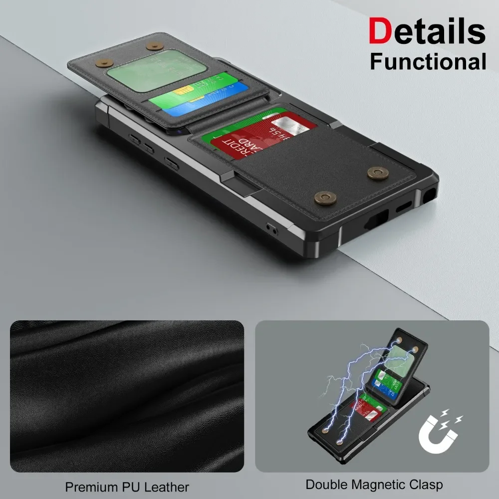 Premium Card Holder Phone Case for All Samsung Galaxy Models
