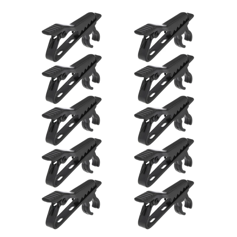3x 5x 10pcs Metal Microphone Lapel Tie Clips for Lapel Lavalier Mic 3x-5x-10pcs-metal-microphone-lapel-tie-clips-for-lapel-lavalier-mic