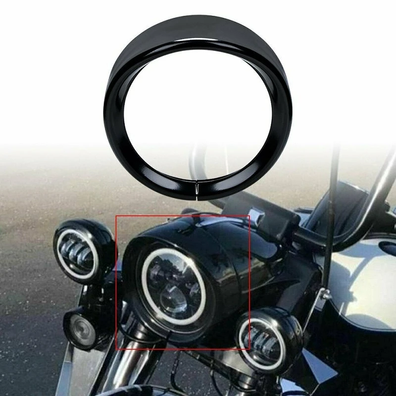 Harley Headlight Trim Ring Street Glide Headlight Trim Ring Cover