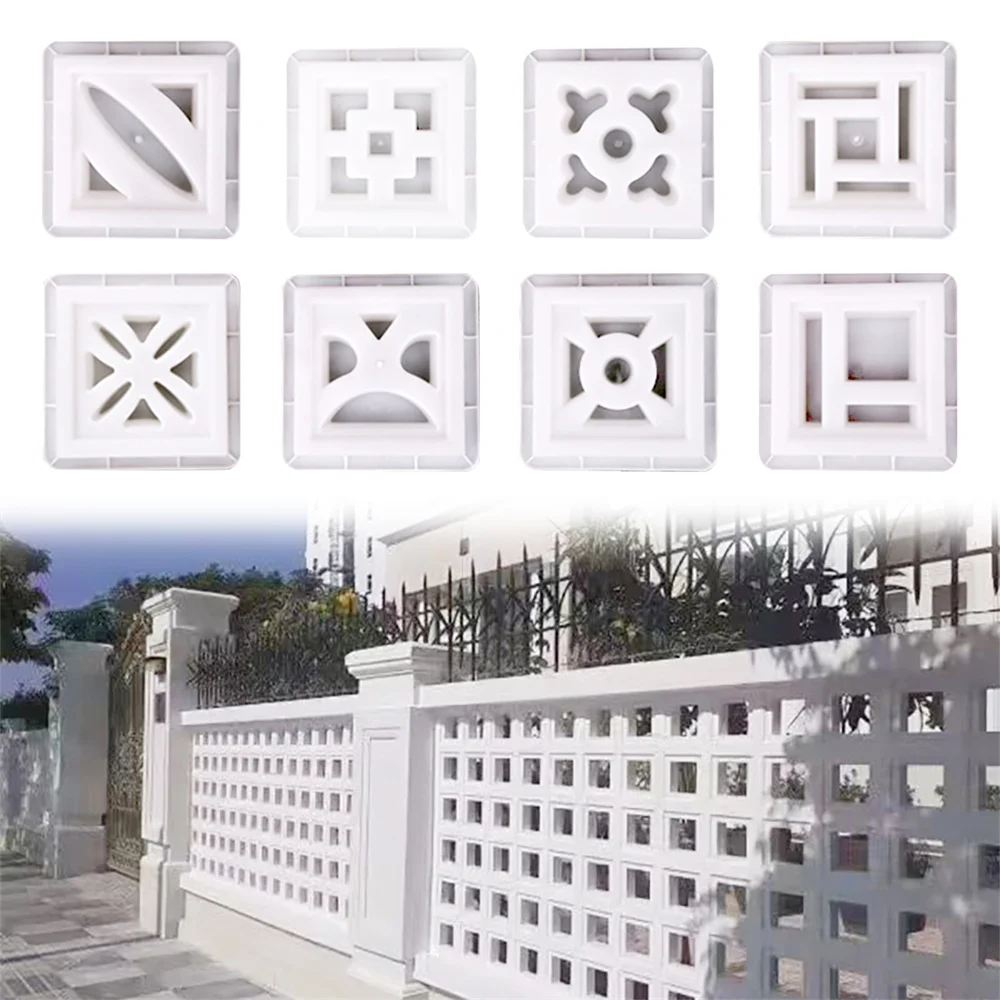 Cement Hollow Brick 3D Carving Mold 1