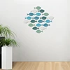 20Pcs Wooden Fish Sculpture Decorations Coastal Beach Wall Hangings Ornaments A0KF 2