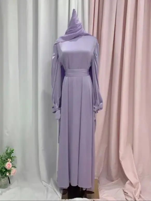 Purple with hijab