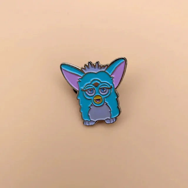 Poor, Lovely Wronged Little Goblin with Long Ears Television Brooches Badge for Bag Lapel Pin Buckle Jewelry Gift For Friends