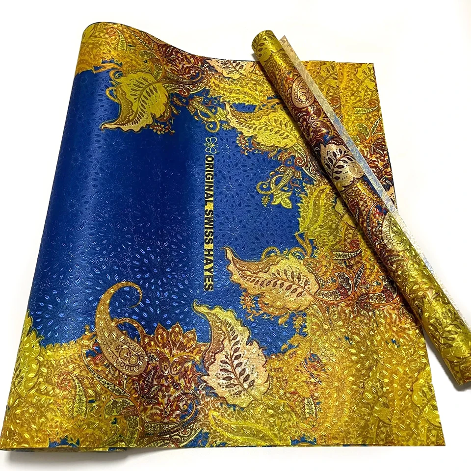 Premium Aso Oke Auto Gele Kopfbedeckung, 2er-Pack nigerianische Kopfkrawatte mit passendem Schal, traditioneller afrikanischer Kopfbedeckungsstoff TX-3-14 – Detail 13