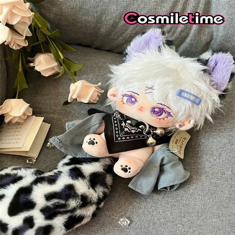 

In Stock No attributes Monster Leopard Plushie Cute Plush 20cm Doll Stuffed Dress Up Cospslay Anime Toy Figure Xmas Gifts LHXV