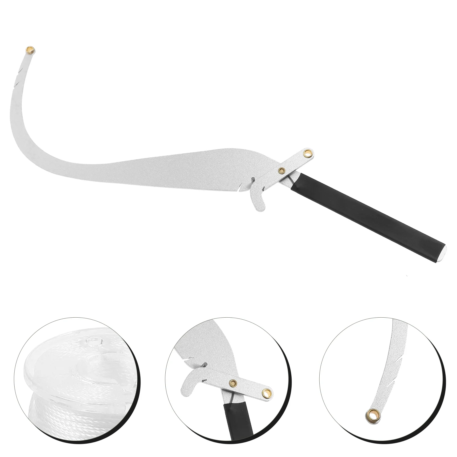 

1 Set Eyebrow Measuring Ruler with Thread Line Position Ruler Eyebrow Makeup Tool for Home Salon